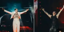 Achille Lauro, il duetto con Venditti all'Olimpico: &laquo;Io direttore artistico di Sanremo? Mi piacerebbe&raquo;. E annuncia le nuove date