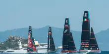 ?America's Cup: prima uscita in acqua a Cagliari per l'Ac 75 di Luna Rossa