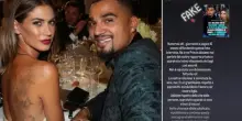 Melissa Satta sbotta dopo le presunte dichiarazioni di Boateng: &laquo;Fake news. Non abbiamo mai parlato della nostra intimit&agrave; e con dettagli cos&igrave; assurdi&raquo;