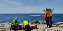 Turista si infortuna alla Regina Giovanna, soccorsa con elicottero del 118