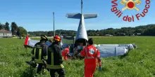 Aereo da turismo cade nel Comasco, due feriti gravissimi di 55 e 66 anni. Il velivolo era diretto a Locarno