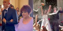 Orietta Berti, lacrime per il matrimonio del figlio Otis: chi &egrave; la sposa Lia Chiari, il look che sorprende tutti