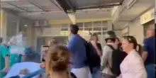 Incendio in ospedale a Sorrento, pazienti evacuati all?alba: un?ora tra paura e disagi