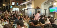 Capri, notte Mondiale in Piazzetta per la sfida tra Brasile e Marocco