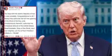 Usa-Iran, c'&egrave; l'accordo di pace: la svolta nella notte. Trump: &laquo;Hormuz riapre, il petrolio torna a scorrere&raquo;