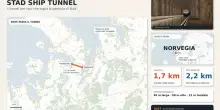 In Norvegia il primo tunnel navale al mondo: via libera al progetto dello Stad Ship Tunnel (che potrebbe cambiare il trasporto marino)
