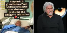 Adriano Pappalardo in ospedale, la foto del figlio Laerte preoccupa i fan: &laquo;Un problema lo affliggeva&raquo;. Come sta il cantante