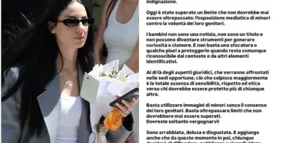 Giulia De Lellis furiosa per le foto rubate della figlia Piscilla: &laquo;I bambini non sono una notizia, sono disgustata&raquo;