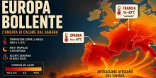 Caldo estremo, Europa nella morsa dell?anticiclone: da Londra alla Spagna temperature record (a Bilbao 40 gradi)