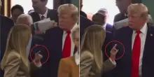 Trump-Meloni, un video "rubato" al G7 dietro lo scontro? Il "dito puntato" della premier, l'irritazione del tycoon e i commenti sui social
