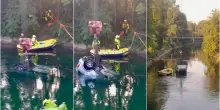 Auto nel canale, la serata nel locale, la strada chiusa alle macchine, la curva a tutta velocit&agrave;, il volo nell'acqua: la dinamica dell'incidente