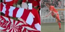Igor Protti, sfregio alla memoria: rubate le sciarpe del Bari lasciate dai tifosi sotto il murale dedicato al calciatore