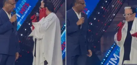 Malgioglio rimprovera Carlo Conti e spoilera la nuova giuria di Tale e Quale Show: &laquo;Perch&eacute; mi hai messo vicino ad Elettra Lamborghini?&raquo;
