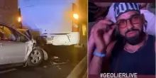 Concerto di Geolier finisce nel dramma, Davide Toscano si schianta con l'auto contro un bus pieno di spettatori: era con la figlia di 6 anni