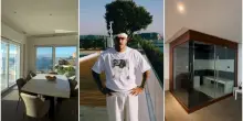 Geolier, la mega villa (da milioni di euro) a Pozzuoli: l'open space con vetrate, 7 bagni, la palestra, la sauna e la piscina a sfioro con vista su Capri