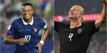 Mondiali, le partite di oggi (venerd&igrave; 26 giugno) e dove vederle anche in chiaro: Francia-Norvegia, Spagna-Uruguay nella notte