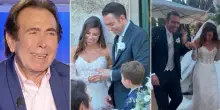 Giucas Casella accompagna il figlio all'altare. James: &laquo;Alle nozze non ho invitato mia madre, volevo solo chi ha fatto parte della mia vita&raquo;