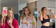 Ludovica Pagani, la casa a Roma con Stephan El Shaarawy: il salone con il lampadario da 3mila euro, il bagno con rivestimento scuro, la cucina con isola