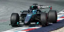 Gp Austria, le qualifiche: pole di Russell davanti a Leclerc. Seconda fila per Hamilton e Antonelli