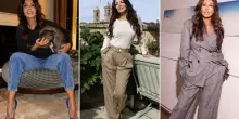 Sabrina Ferilli, il nido d?amore nel cuore di Roma: il living luminoso, la cucina in parquet e la terrazza panoramica