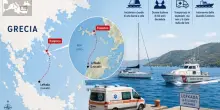 Lefkada, morta un'italiana di 52 anni in vacanza. Incidente in barca, sarebbe stata colpita dall'albero della vela