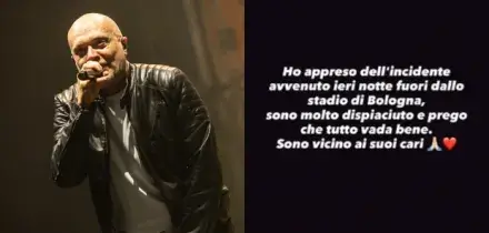 Max Pezzali alla fan schiacciata tra due autobus dopo il suo concerto a Bologna: &laquo;Prego che vada tutto bene&raquo;