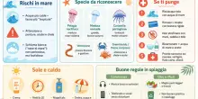 Scottature, specie aliene e vicini di ombrellone. Tutte le insidie del mare di luglio (acuite dal caldo estremo)
