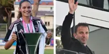 Alex Del Piero, la figlia Dorotea vince lo Scudetto under 17 con la Juve. Mamma e pap&agrave;: &laquo;Pi&ugrave; che orgogliosi di te&raquo;