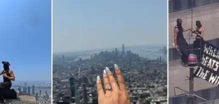 Proposta matrimonio sull'Empire State Building: come i due climber hanno eluso i controlli