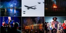 Usa, dal nuovo Air Force One ai 66 hot dog in 10' ai fuochi d'artificio italiani: cosa &egrave; successo alla festa dei 250 anni di indipendenza