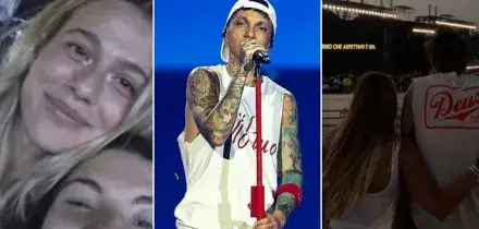 Ultimo a Tor Vergata, Jacqueline Luna Di Giacomo canta a squarciagola al concerto. E spunta anche una ex del cantante