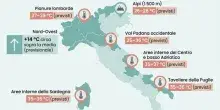 Caldo record sull'Italia, arriva la settimana pi&ugrave; rovente: temperature fino a 39 gradi e notti tropicali, citt&agrave; e regioni pi&ugrave; colpite