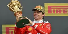 Ferrari, 250&deg; trionfo in F1: nel tempio di Silverstone Leclerc torna alla vittoria dopo 2 anni, Hamilton sul podio