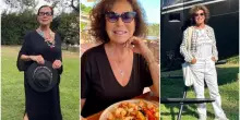 Corinne Clery, il casale immerso nel verde della Tuscia: il grande giardino, il salotto con il camino in pietra e la romantica camera da letto