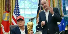 Caso Balogun, Infantino: &laquo;Ho ricevuto una telefonata da Trump, gli organi giudiziari della Fifa sono indipendenti&raquo;. Rigettato il ricorso del Belgio