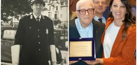 Giuseppe Bussaglia compie 100 anni, la festa in Campidoglio per l'ex vigile urbano: &laquo;Un esempio che il tempo non cancella&raquo;