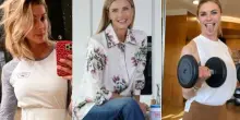 Martina Colombari, la casa a Milano con Billy Costacurta: la palestra attrezzata, la cucina total white e il salotto con la libreria