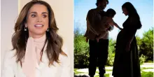 Rania di Giordania nonna per la terza volta, l'annuncio con la foto della figlia Iman: &laquo;Una nuova gioia in arrivo&raquo;