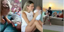 Diletta Leotta, il piccolo Leonardo compie due mesi. La vacanza in famiglia e i teneri giochi con Aria: &laquo;Vi amo tantissimo&raquo;