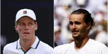 Sinner-Zverev: orario, dove vederla in chiaro e precedenti della finale di Wimbledon