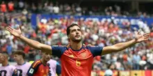Merino, chi &egrave; il centrocampista della Spagna che ha segnato contro Portogallo e Belgio: et&agrave;, altezza, carriera e vita privata