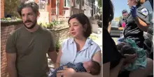Bimbo nasce in auto, la mamma usa il caricabatterie del telefono per stringere il cordone ombelicale