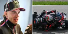 GP di Germania, Marco Bezzecchi cade nelle qualifiche: frattura della clavicola e intervento chirurgico