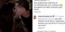 Belen Rodriguez bacia Gaetano Fidanzati, la foto sui social scatena gli hater: &laquo;Il solito tappabuchi&raquo;. Lei risponde cos&igrave;