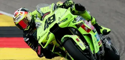 MotoGp, Di Giannantonio costretto al ritiro per incidente. Vince M. Marquez, Bagnaia solo sesto