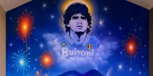 New York come Napoli, ecco il nuovo murale di Maradona