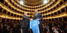 Allegri: &laquo;Sono aziendalista, qui a Napoli per vincere. Eredito un gruppo forte&raquo;