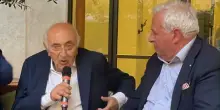 Napoli, l'ex presidente Ferlaino festeggiato a Roma