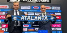 Giuntoli: &laquo;L'Atalanta vuole tenere tutti i suoi gioielli. Sarri ha un'identit&agrave; chiara, la metter&agrave; in pratica anche qui&raquo;