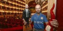 Conferenza stampa Allegri, da Manfredi a Macciardi: una platea d?onore per accogliere il tecnico